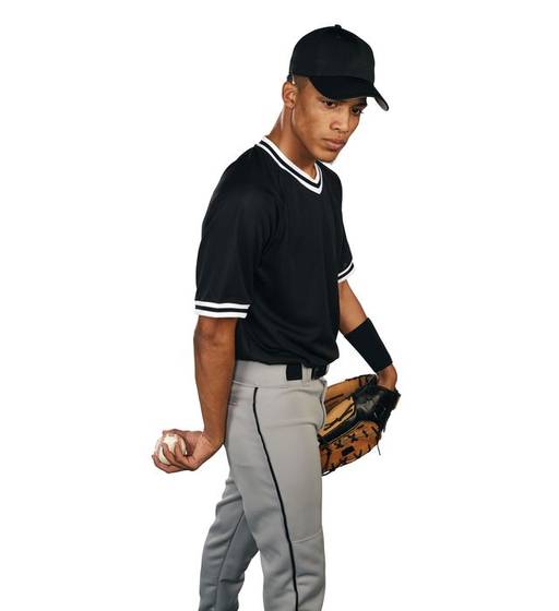 Retro Vneck Baseball Jersey Uniform Hero