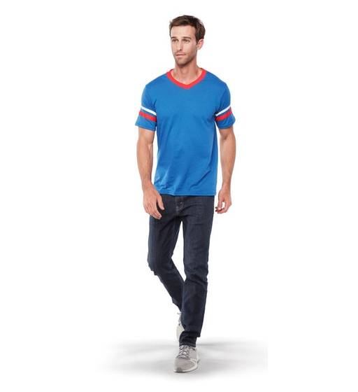 Sleeve Stripe Baseball Jersey Uniform Hero